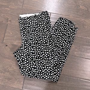 Jcrew heart dress pants